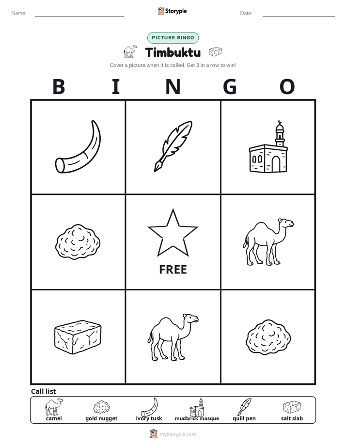 Picture Bingo