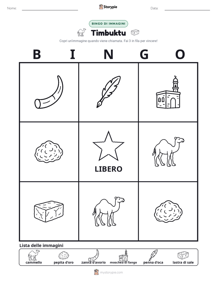 Bingo delle Immagini