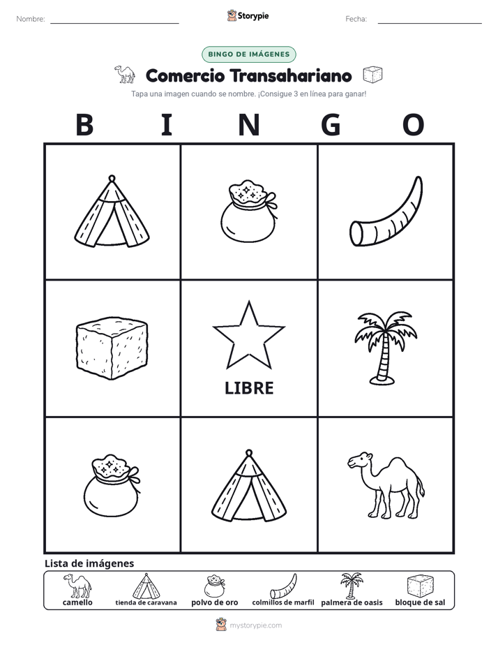 Bingo de Imágenes