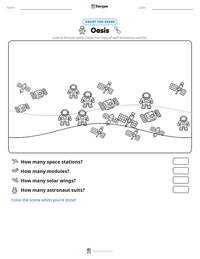 Oasis printable worksheet preview