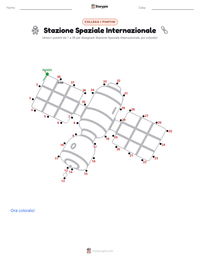 Anteprima della scheda stampabile di Stazione Spaziale Internazionale