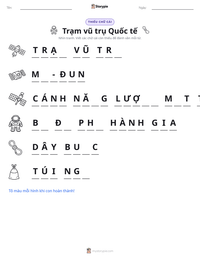 Xem trước tài liệu in sẵn Trạm vũ trụ Quốc tế