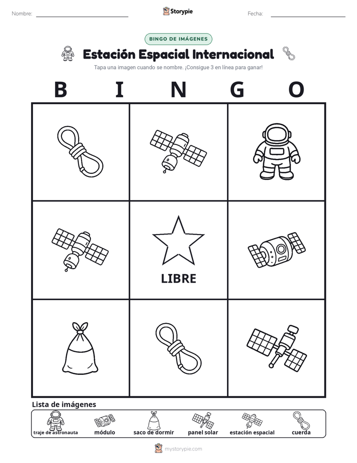 Bingo de Imágenes