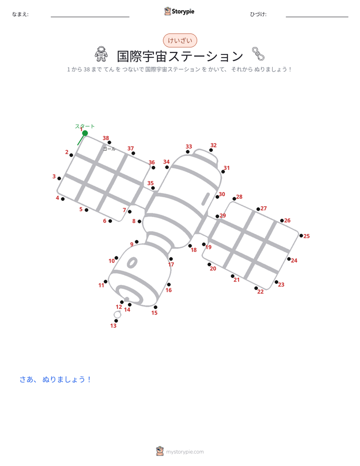 点つなぎ