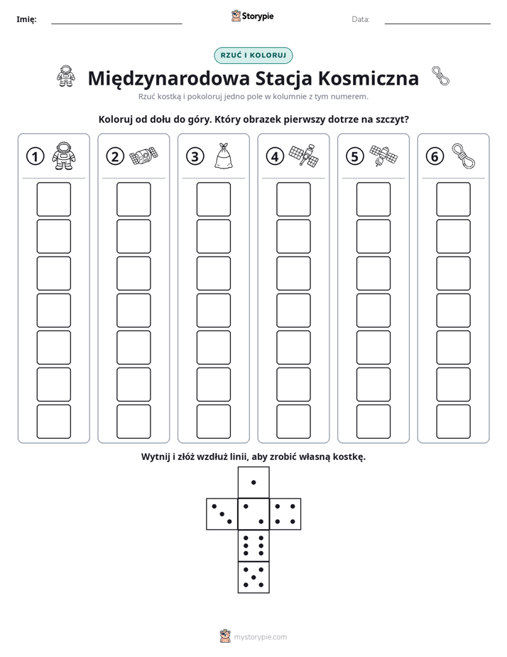 Rzuć i koloruj