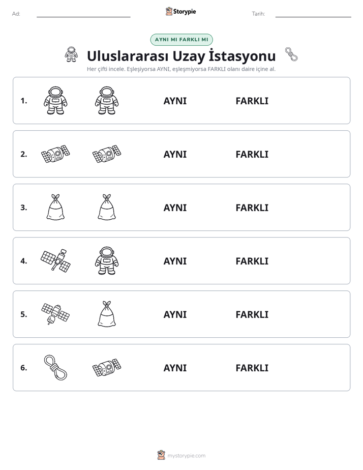 Aynı mı Farklı mı