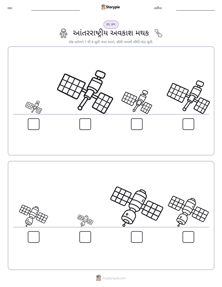 આકાર ક્રમ