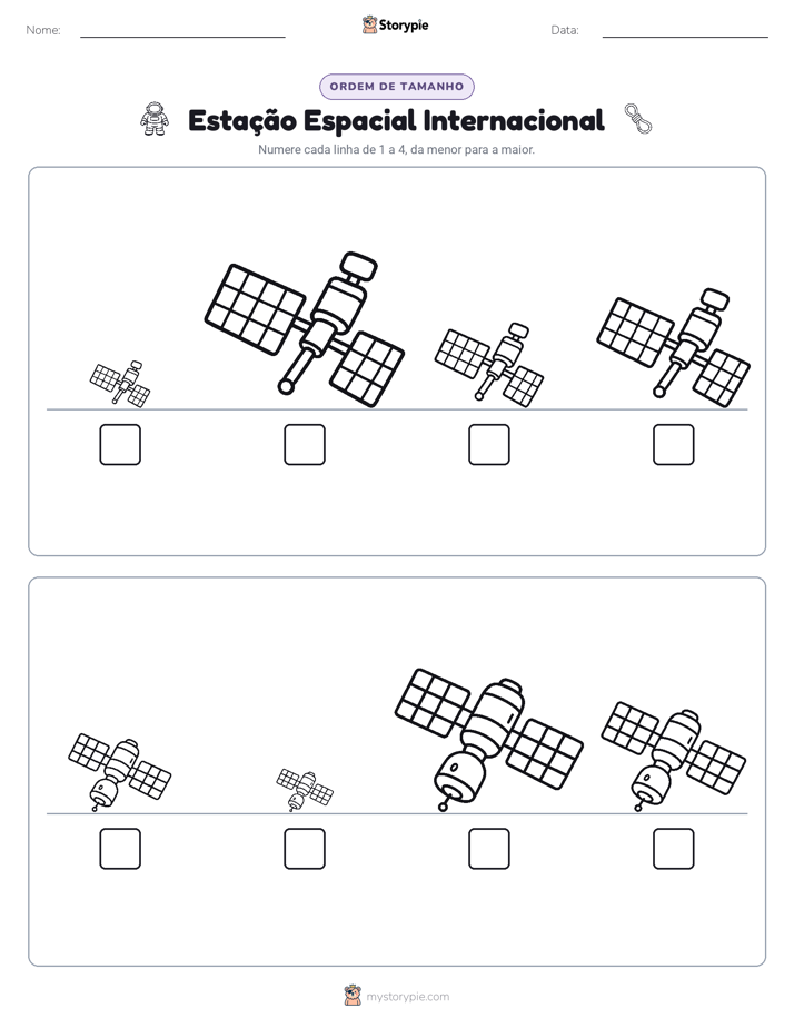 Ordem de Tamanho