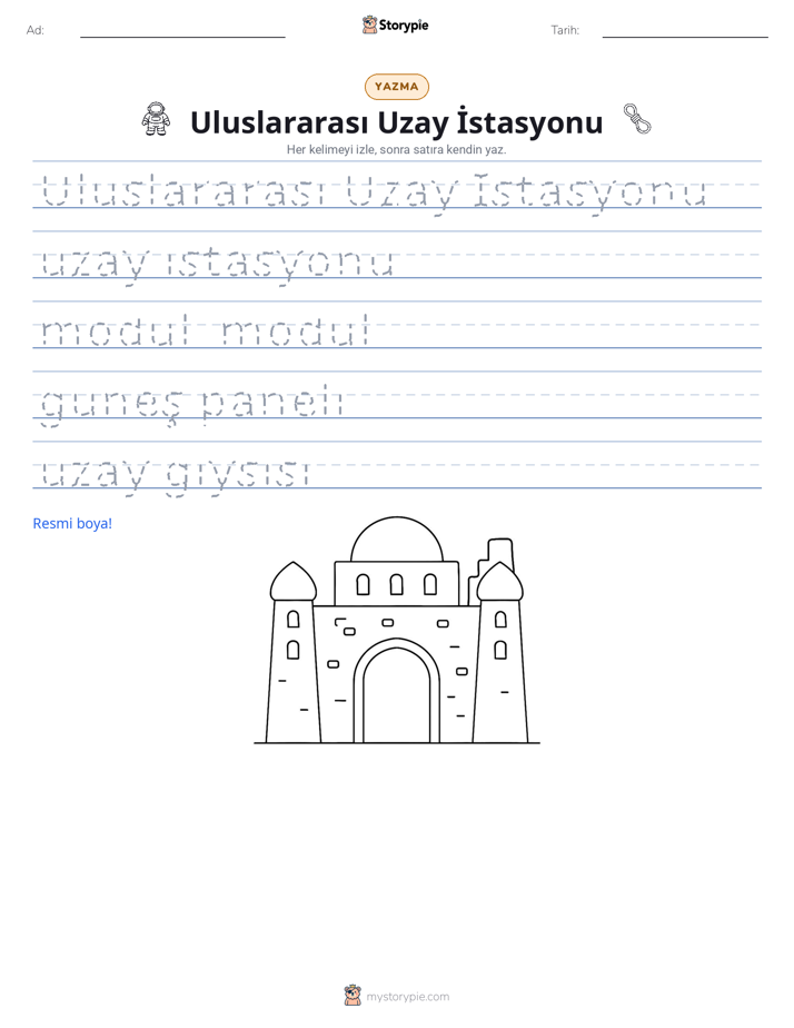 Yazma Pratiği