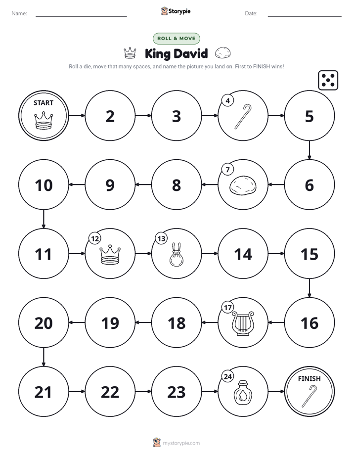 Roll & Move Game