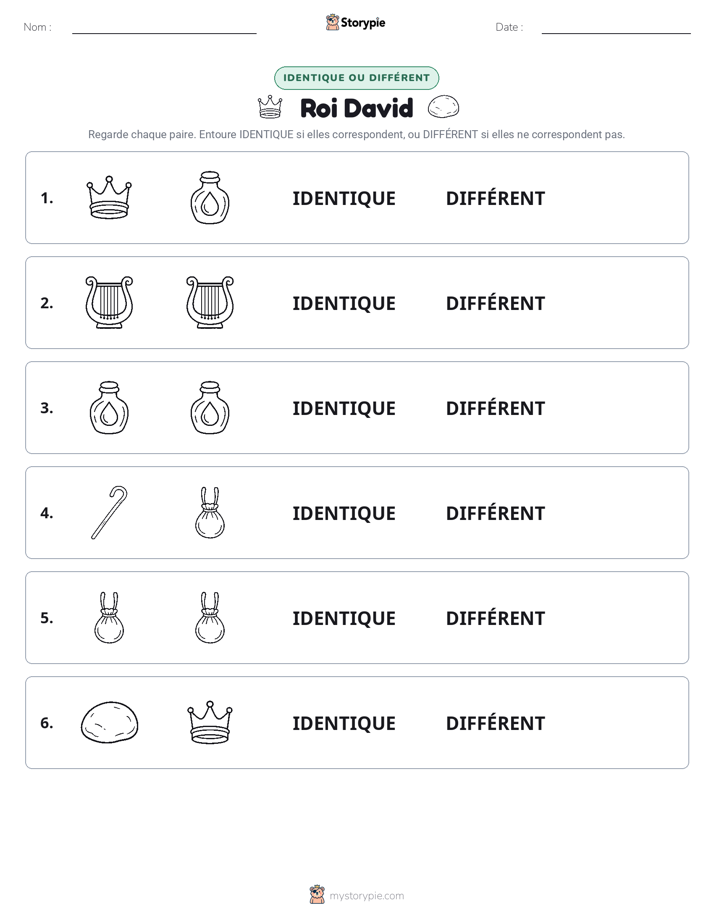 Identique ou Différent