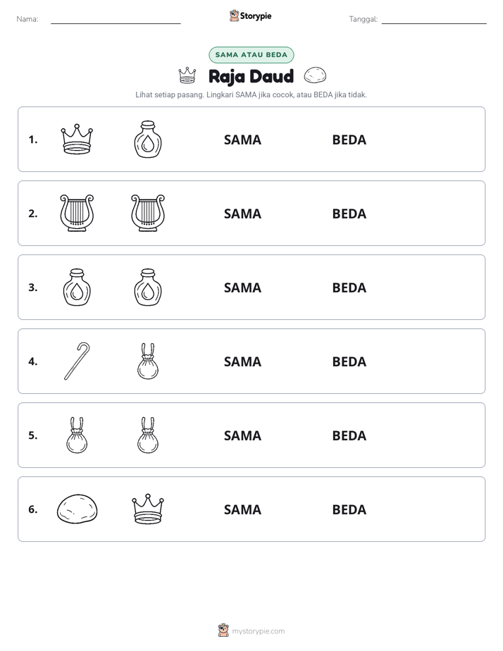 Sama atau Berbeda