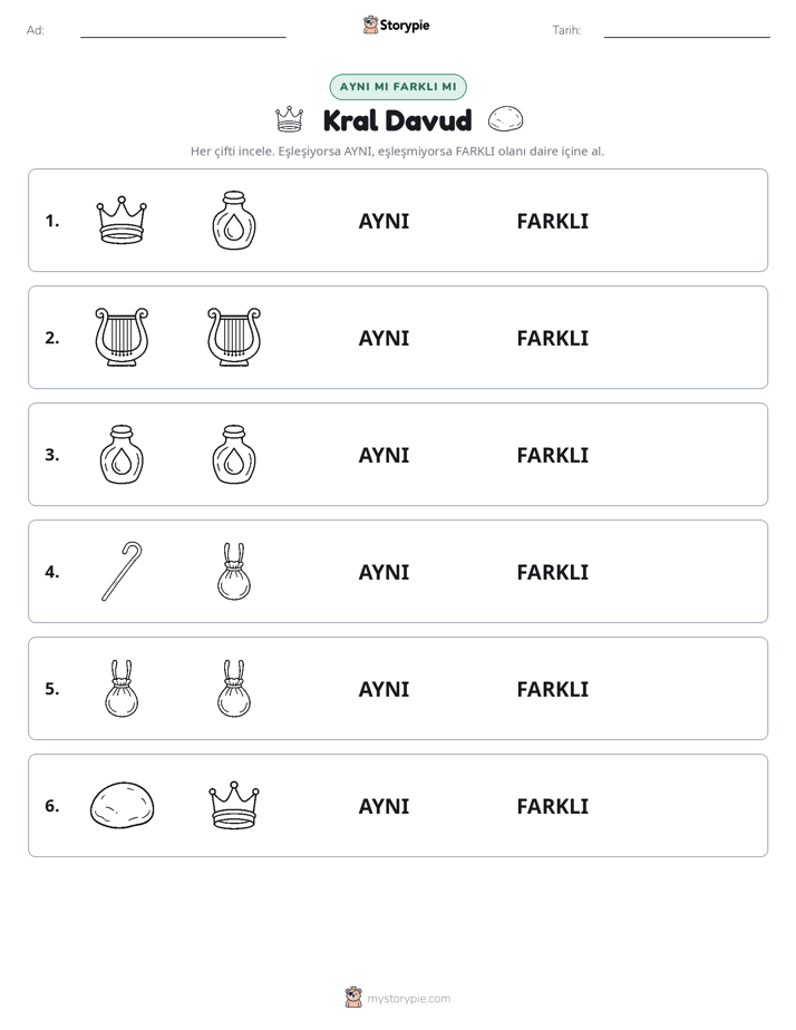 Aynı mı Farklı mı
