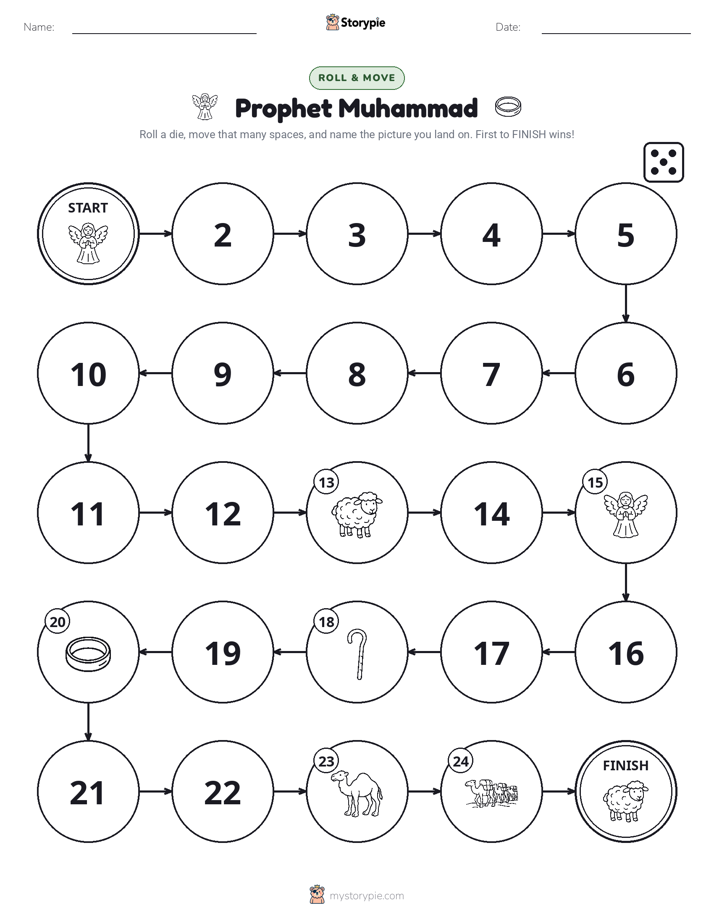 Roll & Move Game