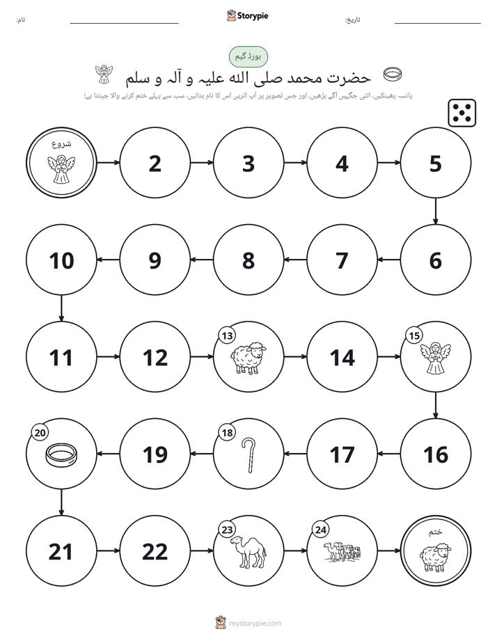 رول اور منتقل کریں کھیل