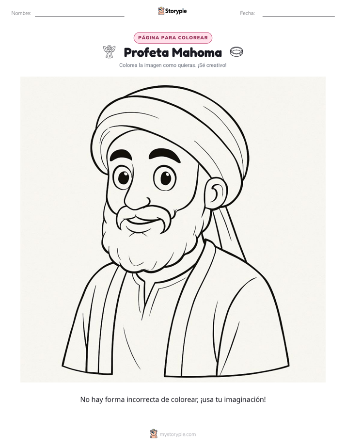Página para Colorear