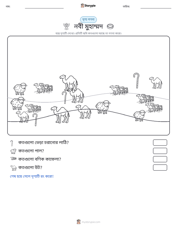 গণনা দৃশ্য
