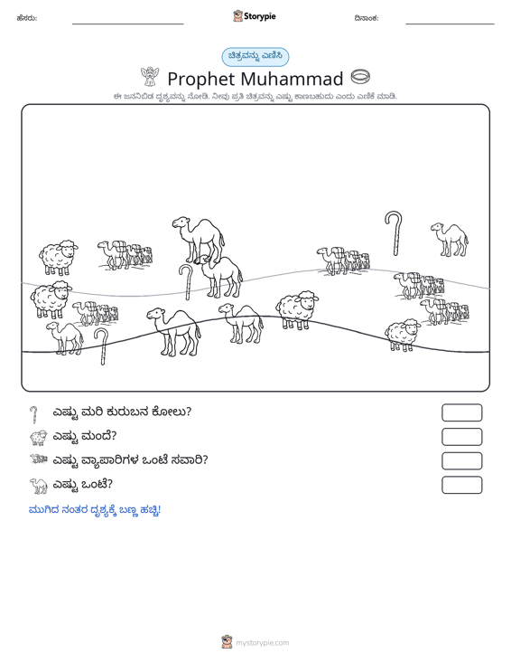 ಎಣಿಸುವ ದೃಶ್ಯ