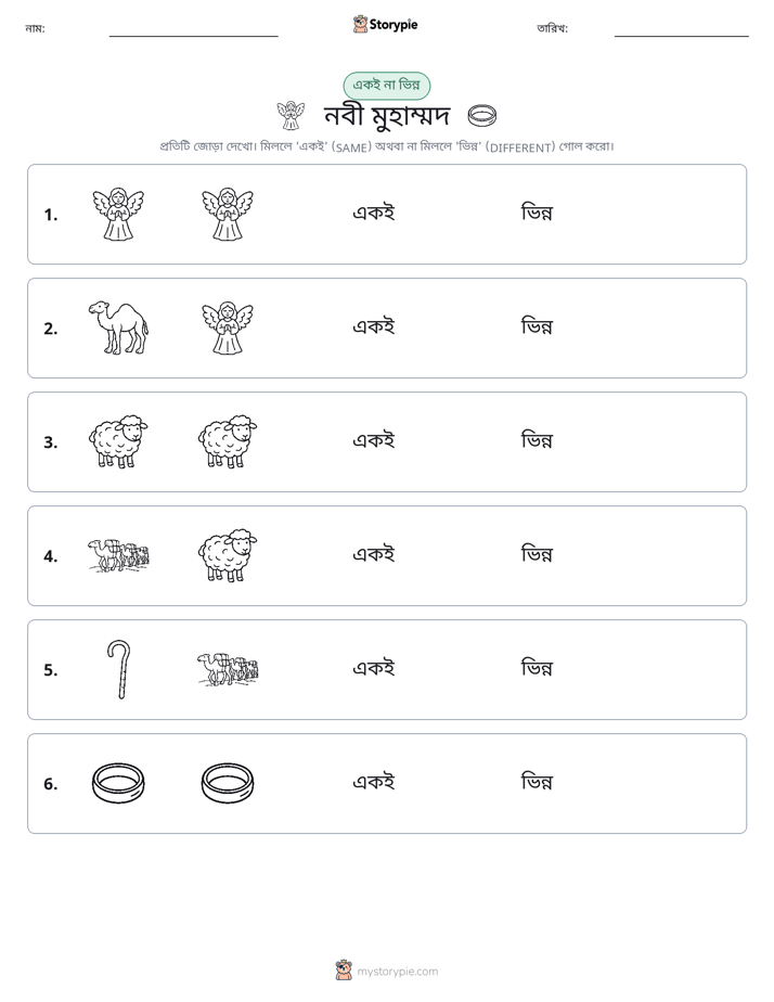 একই বা ভিন্ন