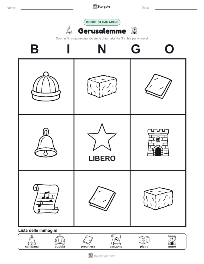 Bingo delle Immagini
