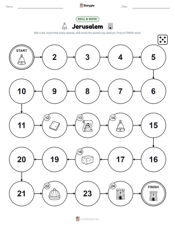Roll & Move Game