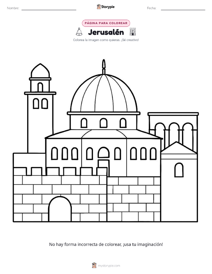 Página para Colorear