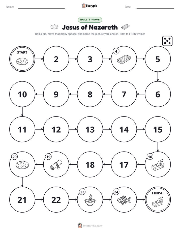 Roll & Move Game