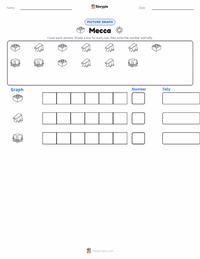 Mecca printable worksheet preview