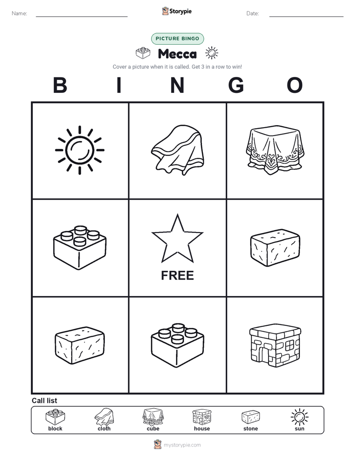 Picture Bingo