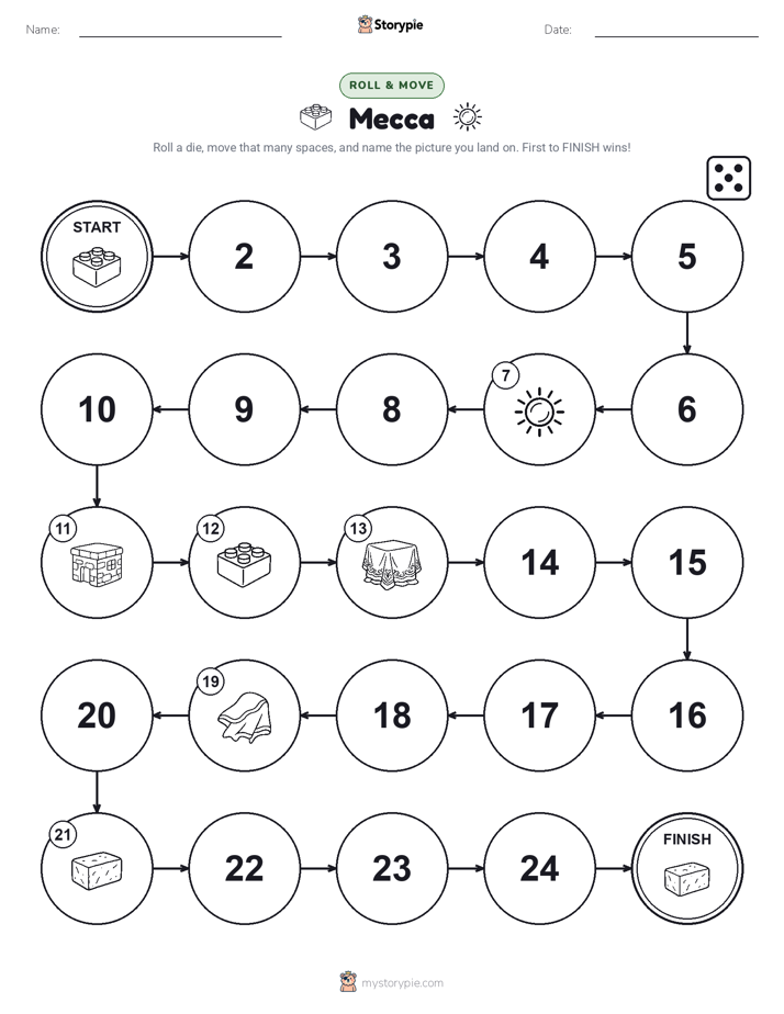 Roll & Move Game