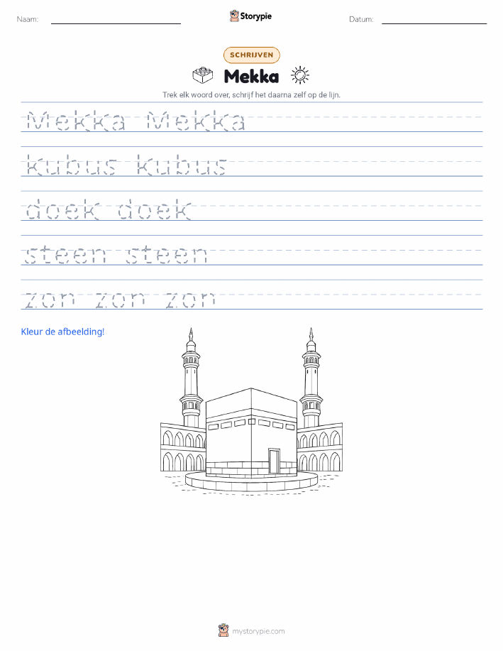 Schrijf Oefening