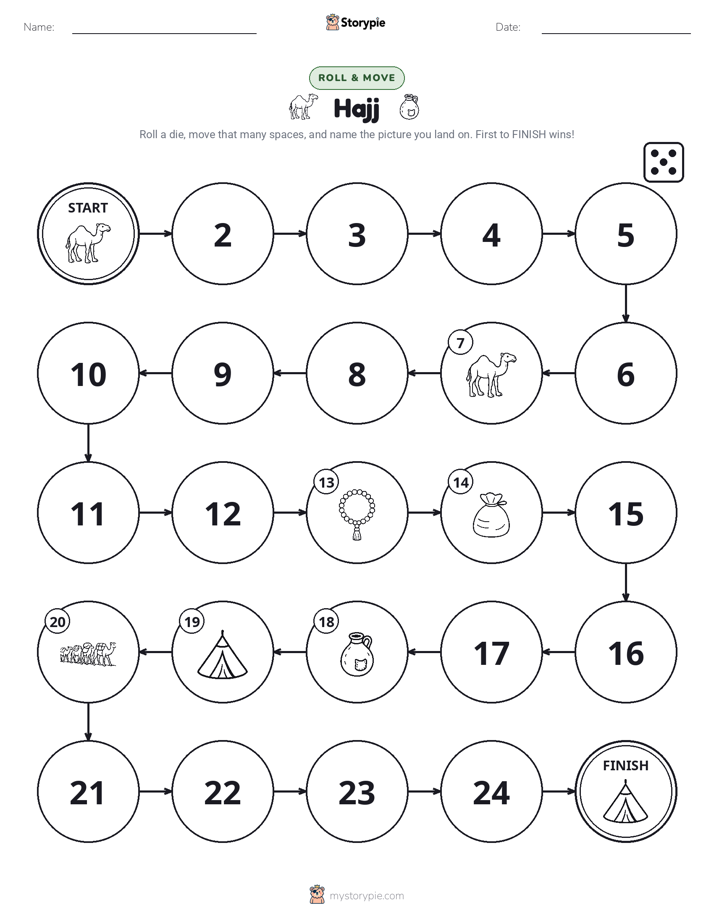 Roll & Move Game