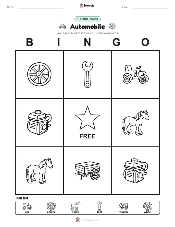 Picture Bingo