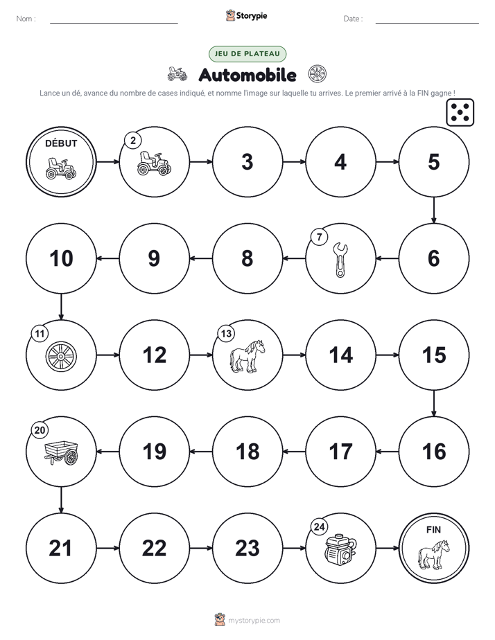 Jeu de Rouler & Avancer