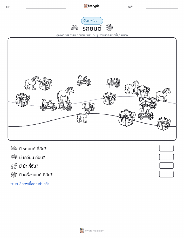ฉากการนับ