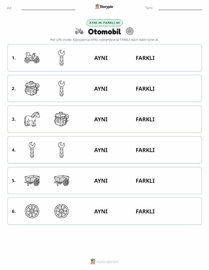 Aynı mı Farklı mı
