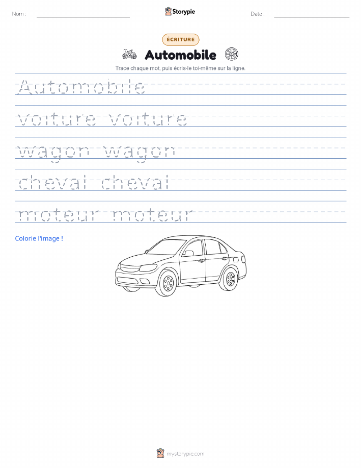 Pratique d'écriture