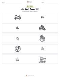Karl Benz printable worksheet preview