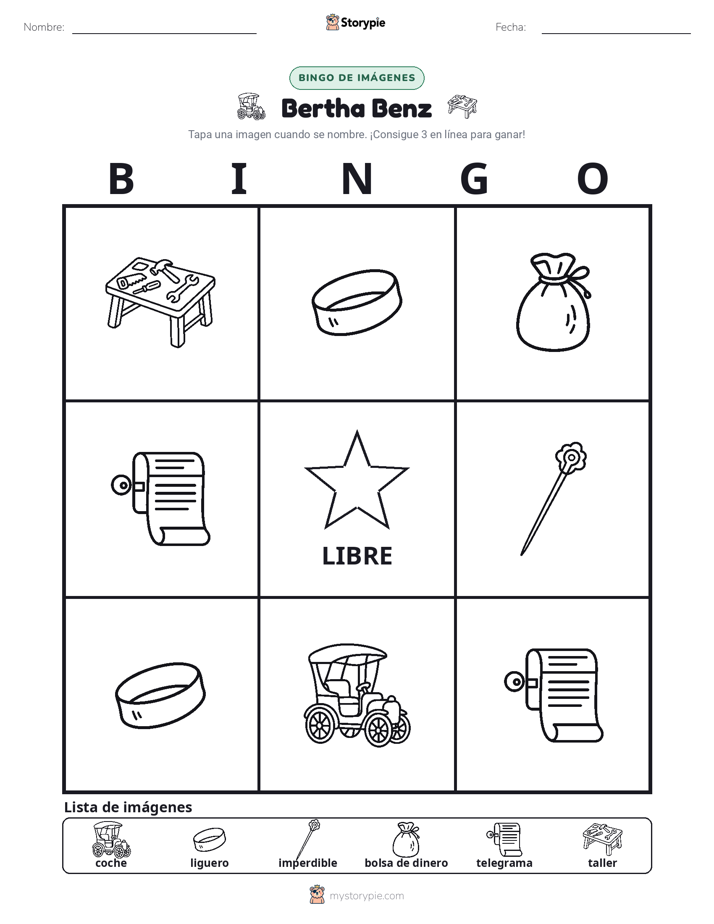 Bingo de Imágenes