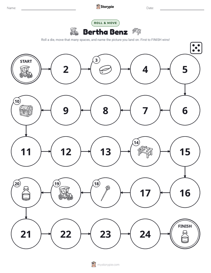 Roll & Move Game