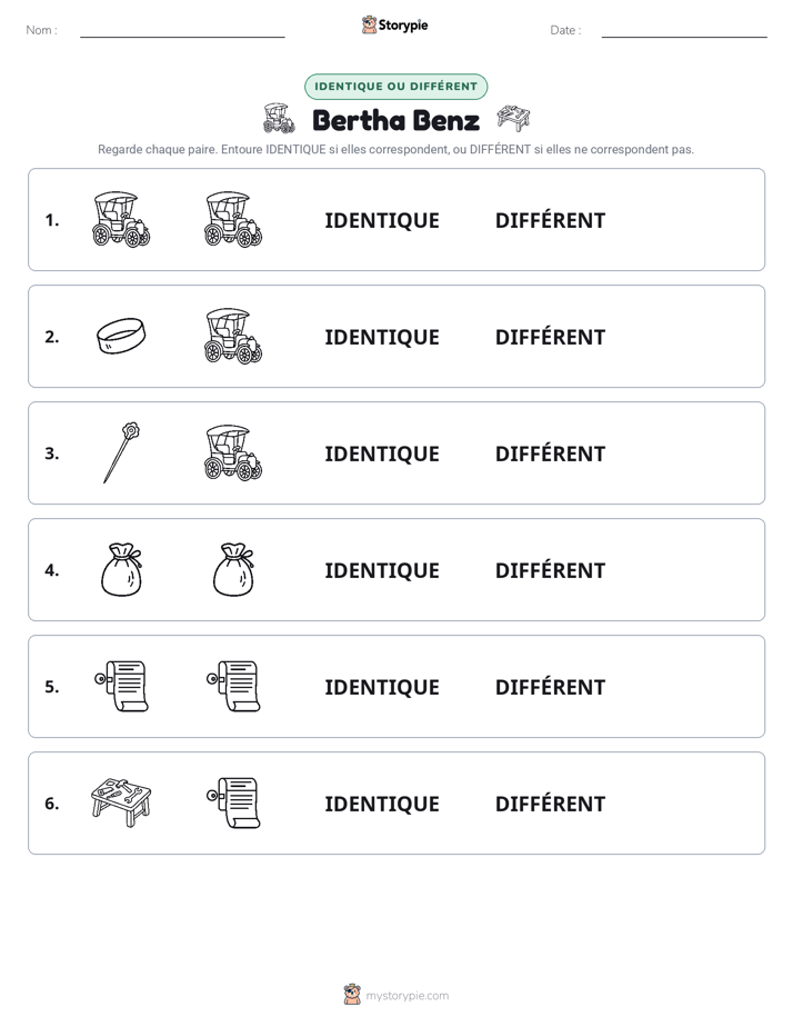 Identique ou Différent