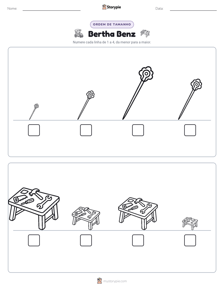 Ordem de Tamanho