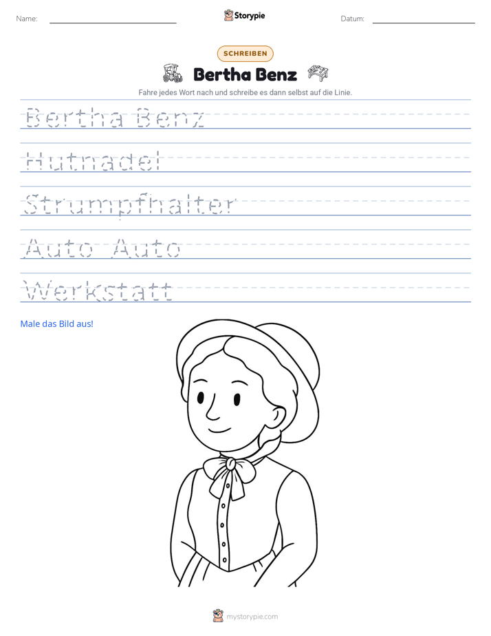 Schreibübung