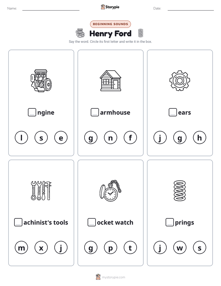 Beginning Sounds