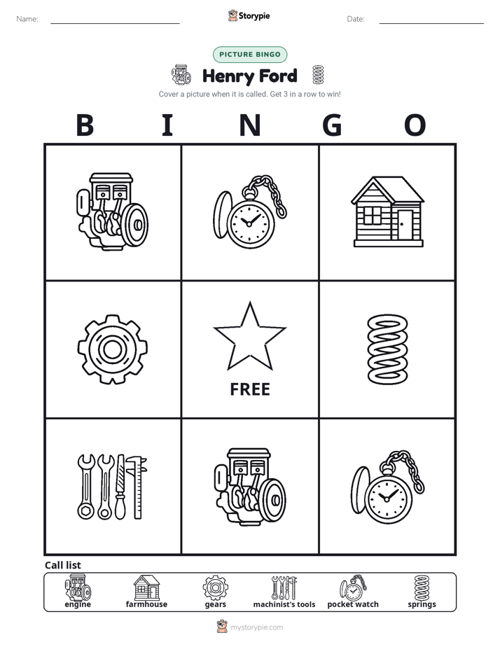Picture Bingo
