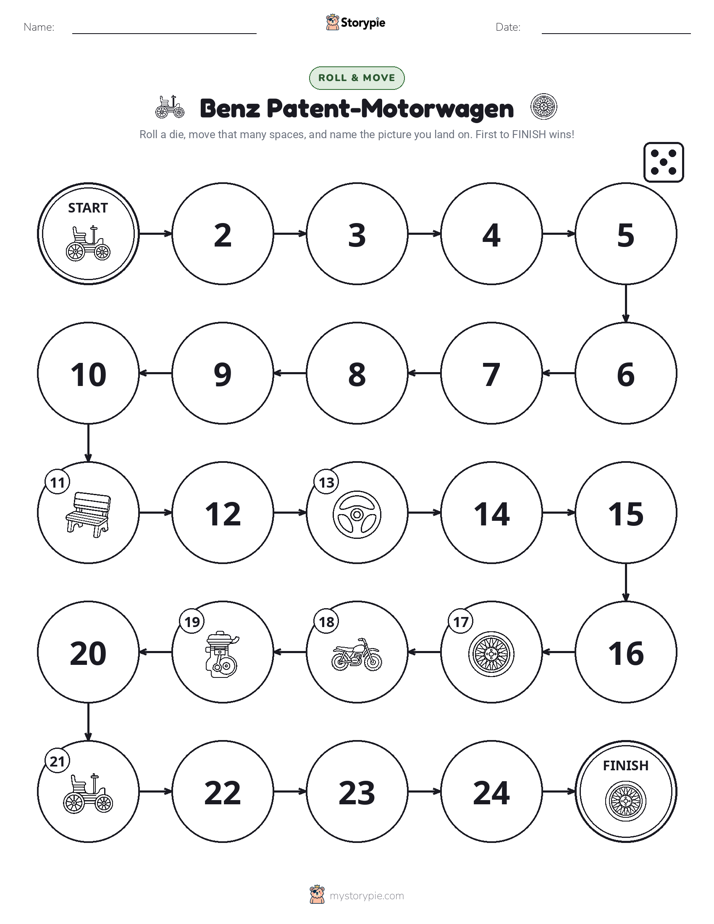 Roll & Move Game