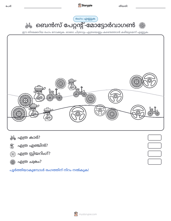 എണ്ണുന്ന ദൃശ്യങ്ങൾ