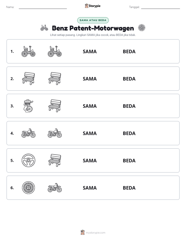 Sama atau Berbeda