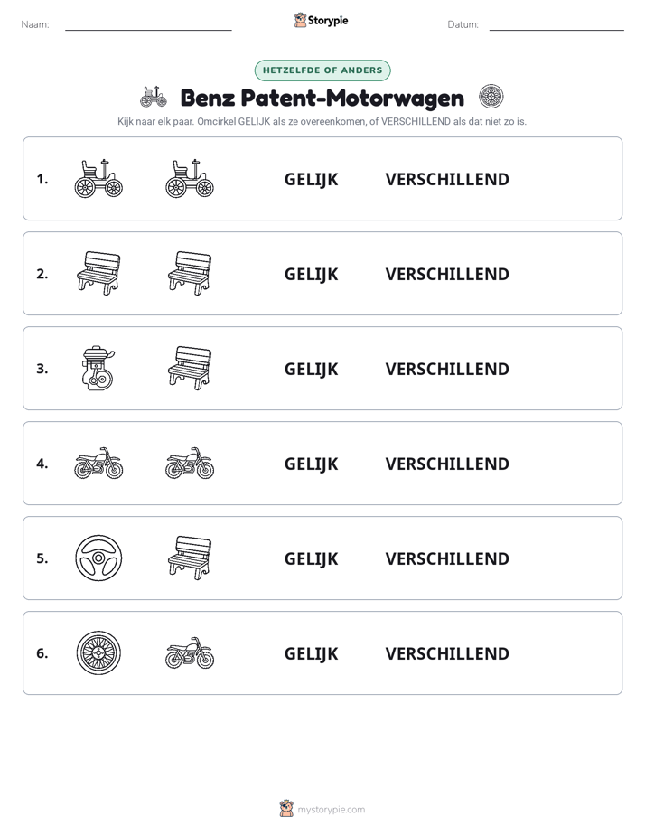 Zelfde of Verschillend