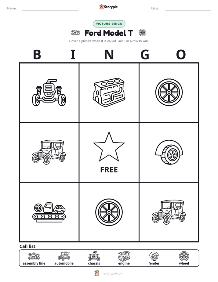 Picture Bingo